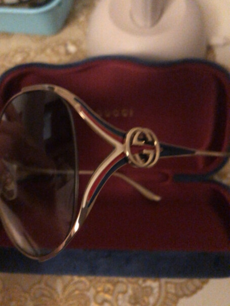 太阳镜-眼镜框古驰GUCCI眼镜太阳镜女人字形墨镜评测质量怎么样！买前必看？