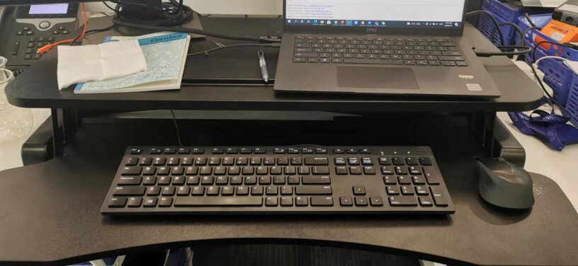 Brateck北弧升降桌电脑桌放得下两个23寸的显示器不？