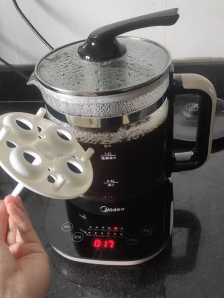美的水壶养生办公室1.5L净润煮茶大容量智能烧水快吗？