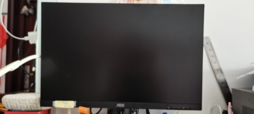 AOC电脑显示器23.8英寸全高清IPS屏提示，没有的送hdmi线哦，各位买的时候买上线。