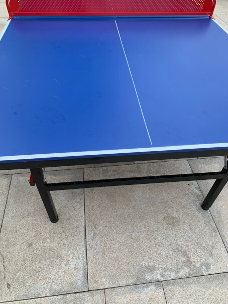 健伦乒乓球桌室内家用可折叠标准移动乒乓球台户外可折叠吗？