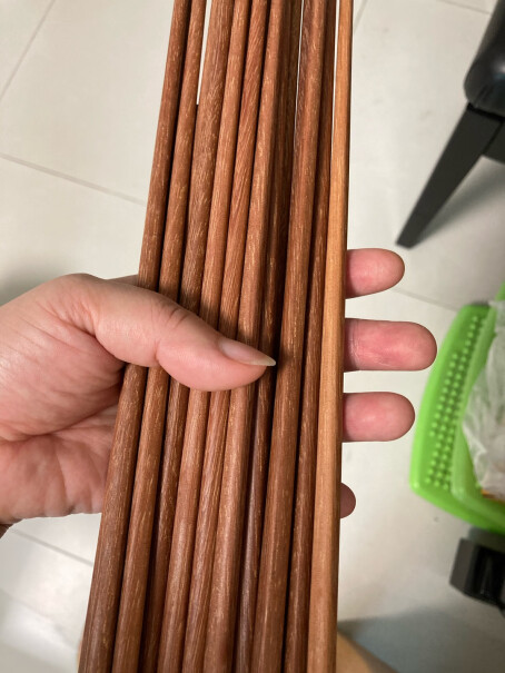 筷子双枪筷子10双装原木铁木筷子家用实木筷子套装质量靠谱吗,好用吗？
