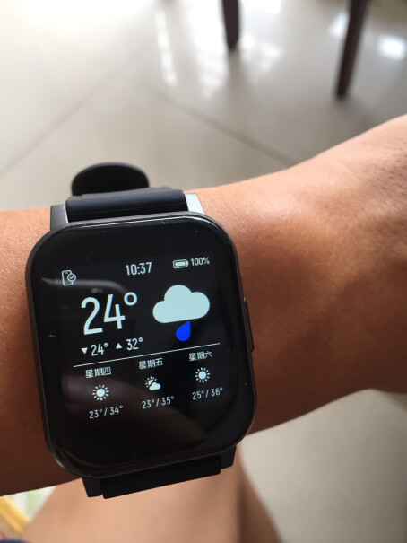 Haylou Smart Watch 2你们的手表表盘右面有缝隙么？