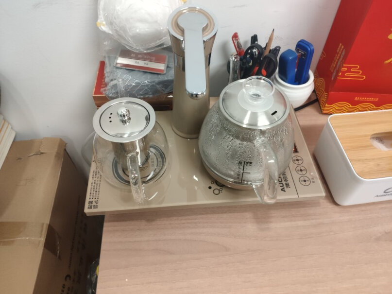 澳柯玛自动上水电热水壶玻璃煮茶器是大壶用还是小壶用啊？