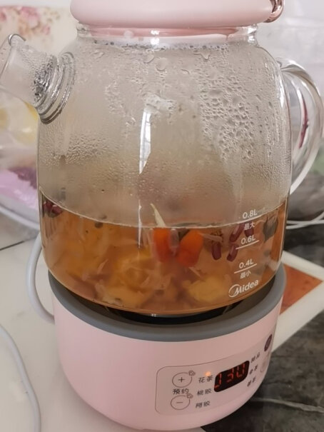 美的养生壶煮茶器煮茶壶电水壶迷你养生杯养生壶能煮面吗？
