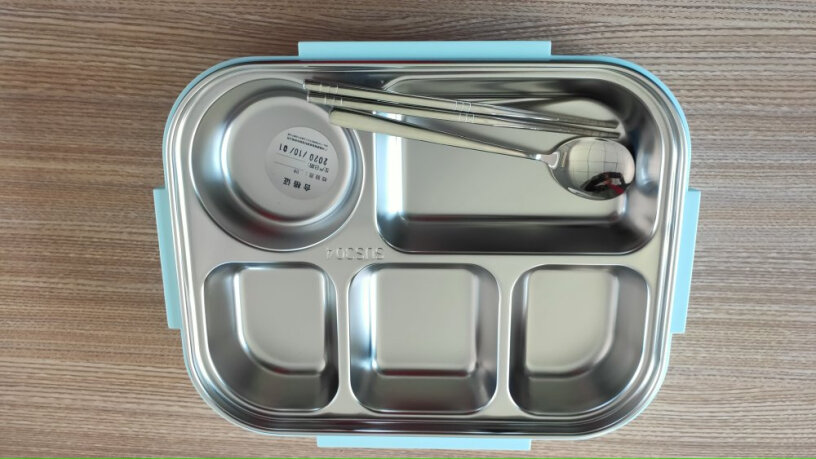 美厨304不锈钢饭盒4cm早上带饭去学校，中午吃还热吗？