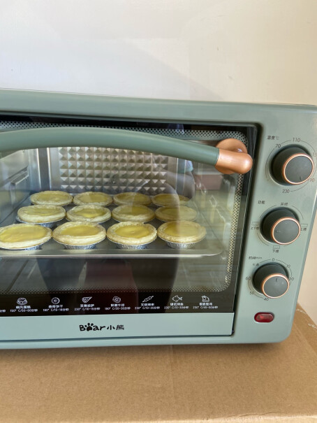 小熊电烤箱家用11L迷你小烤箱可以烤一只鸡嘛。