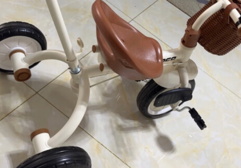 童车乐卡脚踏车亲子推车充气三轮车宝宝质量怎么样值不值得买？测评大揭秘！