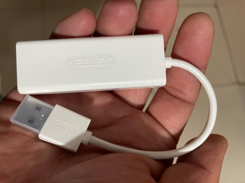 绿联USB3.0分线器百兆有线网卡HUB扩展坞千兆可以吗？