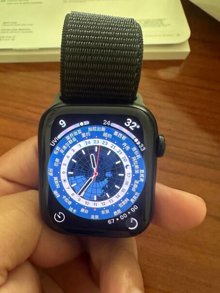 Apple Watch S9 智能手表GPS款星光色能刷门禁卡吗？