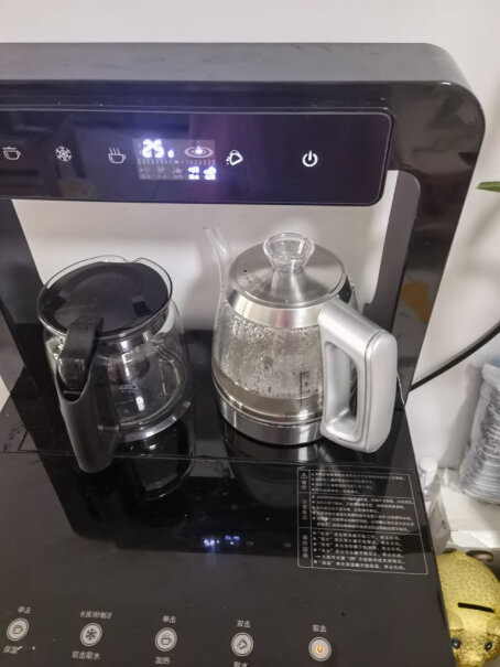 海尔智能茶吧机冰热家用全自动饮水机下置水桶自动上水台式多功能3分钟告诉你到底有没有必要买！评测质量好吗？