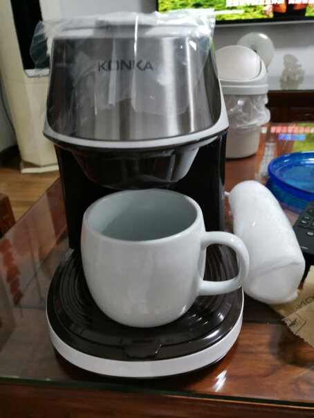 咖啡机康佳KCF-CS1家用意式浓缩咖啡机冰箱评测质量怎么样！功能评测结果？