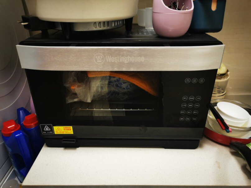 西屋电烤箱家用蒸烤箱一体机电蒸箱G30请问没有配蒸盘，蒸包子馒头怎么蒸？