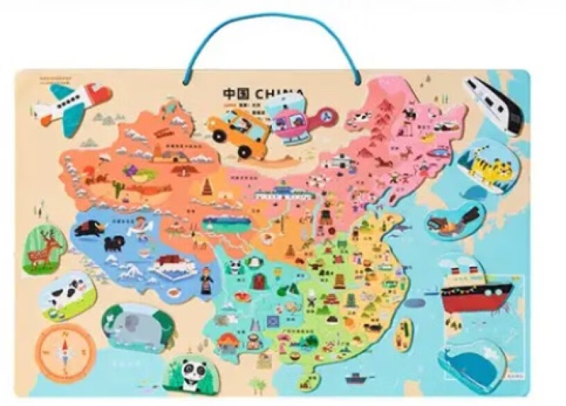 美乐童年中国地图拼图分析怎么样？老司机评测诉说？
