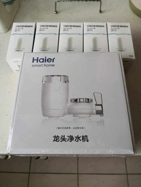 海尔HT101-1水龙头净水器台式净水机家用厨房过滤器自来水滤芯怎么买？