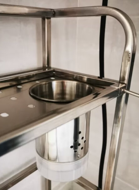 美厨不锈钢二层厨房置物架 MC2035评测性价比高吗？使用两个月评测反馈！
