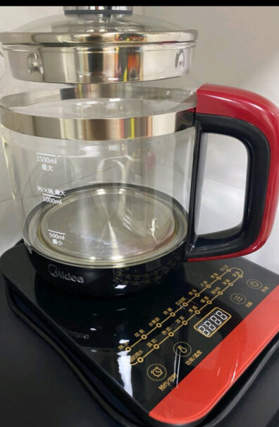 美的养生壶电水壶1.5L多功能烧水壶煮茶器这个能预约8小时吗？
