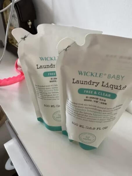 WICKLE婴幼儿抑菌酵素洗衣液500ml这个洗衣液荧光剂含量咋样呀？