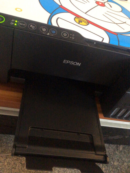 爱普生(EPSON) 墨仓式 L3255 微信打印换彩色颜色盒难不难？