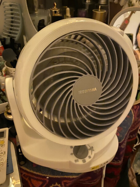 日本爱丽思空气循环扇静音电风扇遥控风扇落地风扇循环电源线多长？