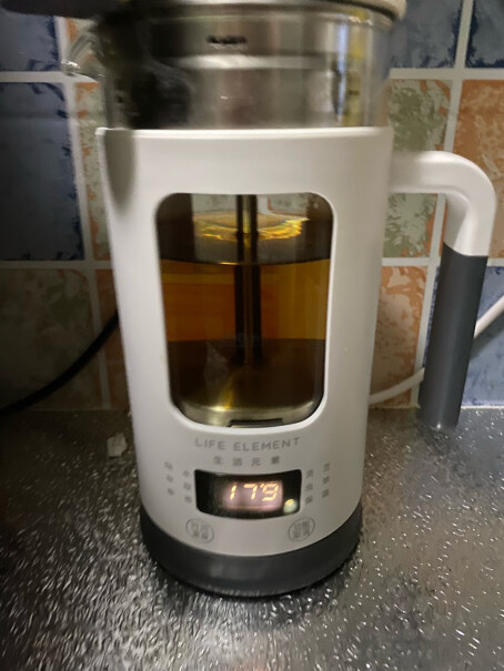 生活元素养生壶迷你煮茶器这款壶的电源线很短吗？