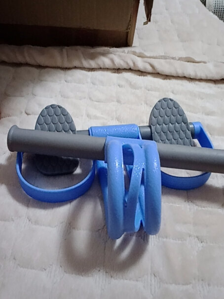 Keep多功能脚蹬拉力器健身拉伸带器材家用多功能弹力绳做仰卧起坐好用吗？