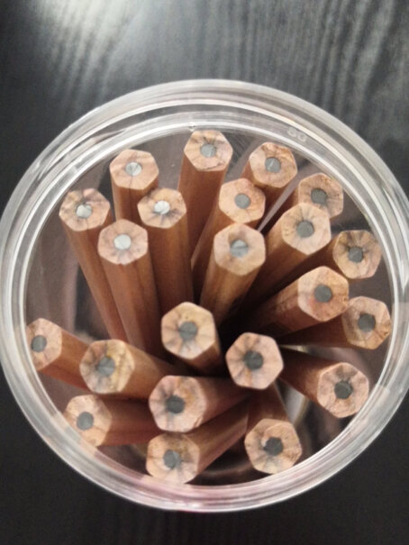 笔类得力deli原木六角笔杆2B铅笔带橡皮头学生考试素描绘图铅笔真实测评质量优劣！真的好吗！