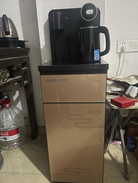 奥克斯茶吧机家用饮水机请问大家的茶吧机抽水和加热的时候有声音吗，尤其是抽水的时候？