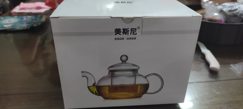 美斯尼耐热玻璃茶壶泡茶壶花茶壶可以用明火加热吗？