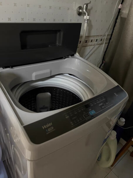 海尔海尔洗衣机从哪放柔顺剂？