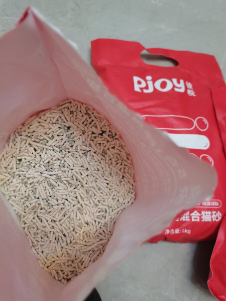 彼悦（Pjoy）猫砂Pjoy彼悦小红袋混合猫砂袋除臭豆腐膨润土混合型猫砂五合一混合猫砂1kg*3袋评测哪款质量更好,评测哪一款功能更强大？
