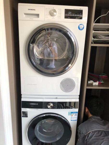 洗烘套装西门子洗烘套装10kg全自动变频滚筒洗衣机使用感受大揭秘！可以入手吗？