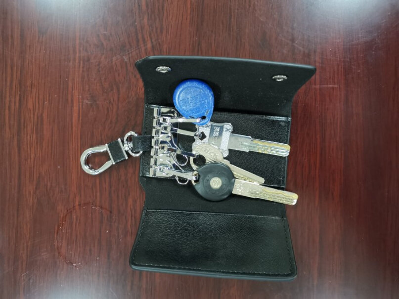 钥匙包博牌BOPAI钥匙包男士牛皮腰挂钥匙扣评测质量好吗,评测怎么样！