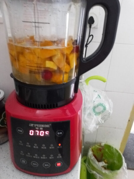 半球破壁机家用多功能智能预约加热免滤豆浆机可以用来榨果汁吗？橙汁可以吗？