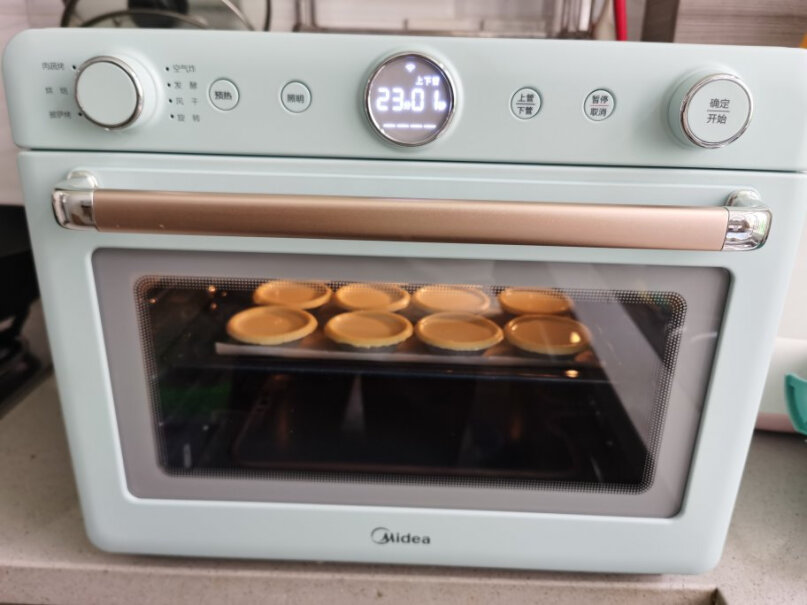 美的初见电子式家用多功能电烤箱35L智能家电烤箱温度准吗？