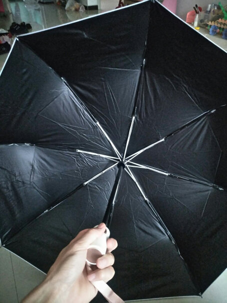 雨伞雨具C'mon兔子厨房黑胶全自动伞好用吗？评测质量好不好？