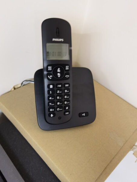 飞利浦无绳电话机无线座机可以插移动卡吗？