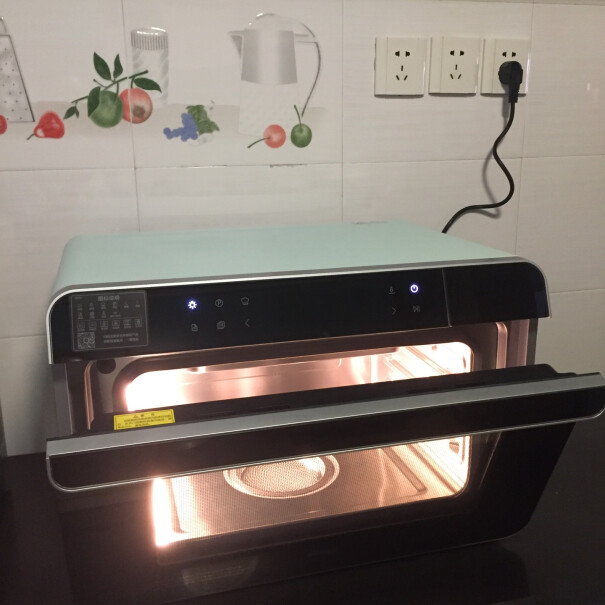 大厨蒸烤箱一体机家用台式烤箱蒸箱蒸烤一体机炸锅DB600烤东西的油烟怎么排除的？