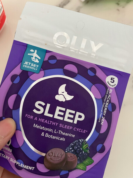 OLLY 褪黑素睡眠软糖 3mg 50粒半夜醒来还能够继续睡吗？