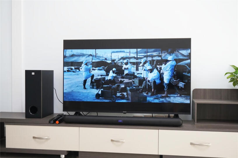 JBL KTV350 音箱套装 家用 soundbar蓝牙可以和小米电视连接吗？