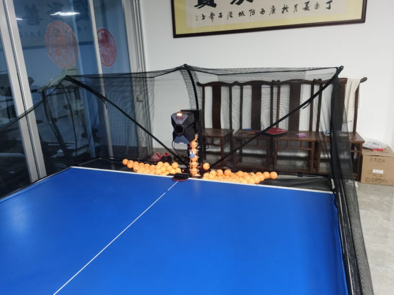左乒右乓Z6-PRO乒乓球发球机是40+大球吗？
