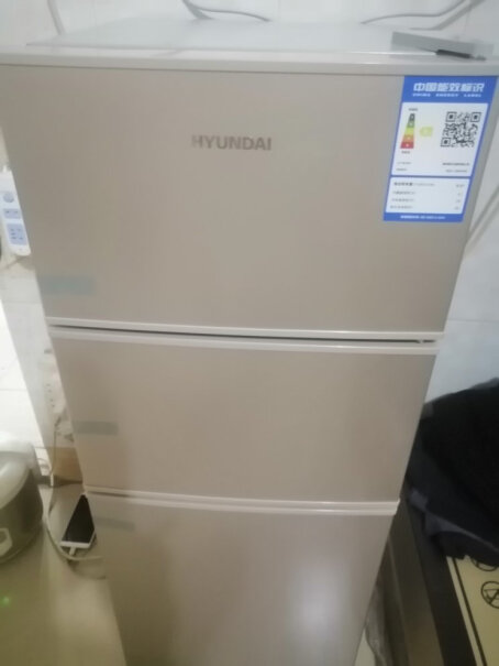 韩国现代迷你冰箱小冰箱小型电冰箱双门家用宿舍冷冻冷藏节能会结冰吗？