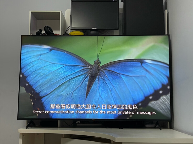 索尼KD-75X80沙发到电视墙的观看距离3.5米，买75寸会不会有点大？