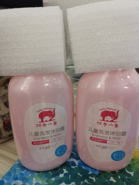 洗发沐浴红色小象儿童洗发沐浴露二合一多少钱？评测真的很坑吗？