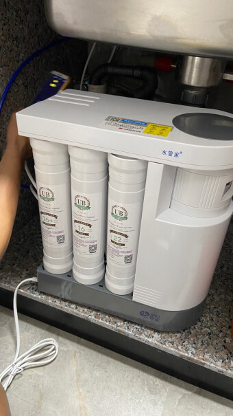 复旦申花水管家超滤机净水器家用无废水洗菜和饮用是用同一种水吗？
