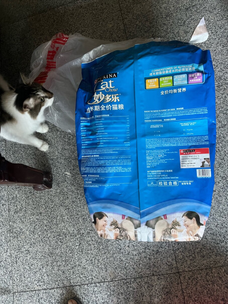 妙多乐猫粮成猫10kg全价均衡营养你们后面的条形码扫的出来吗？