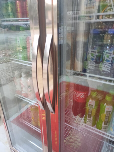 星星展示柜冷藏饮料柜商用便利店超市啤酒水果保鲜冰柜这款放鸭货可以不 有包装的？