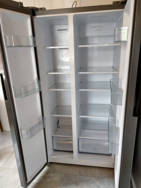 美的冰箱双变频风冷无霜对开双门冰箱保鲜高多少宽多少？