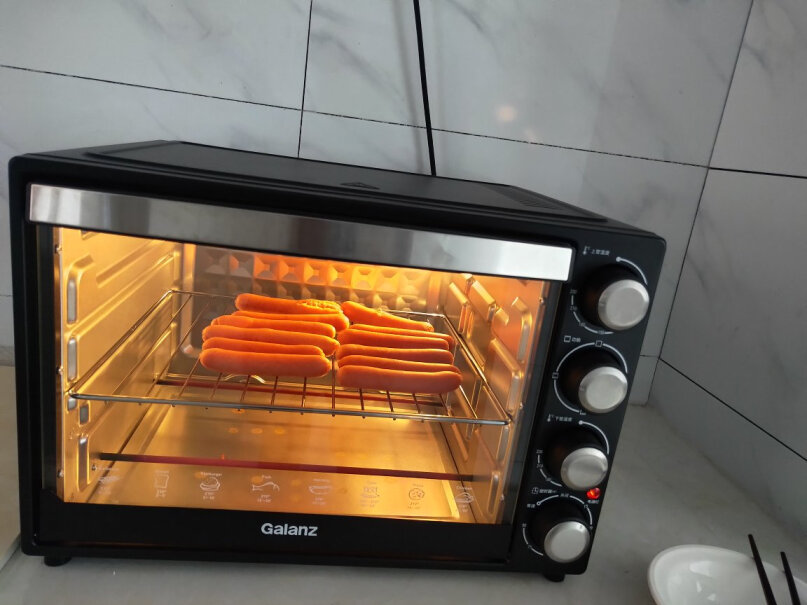 格兰仕电烤箱家用40L大容量三层烤位带防爆炉灯上下独立控温你蛋挞烤多少分钟？