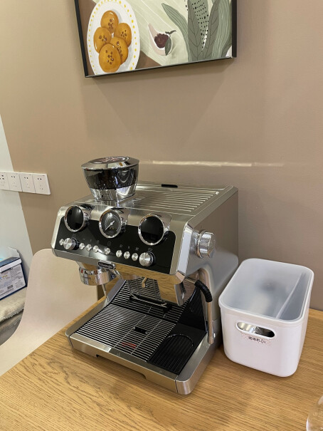 德龙咖啡机骑士系列半自动咖啡机萃取压力一直上不来应该怎么办？出粉量应该调到多少合适？